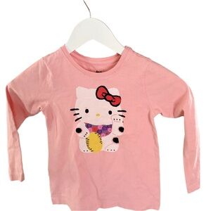 Hello Kitty Pink Long Sleeve Tee from Tea